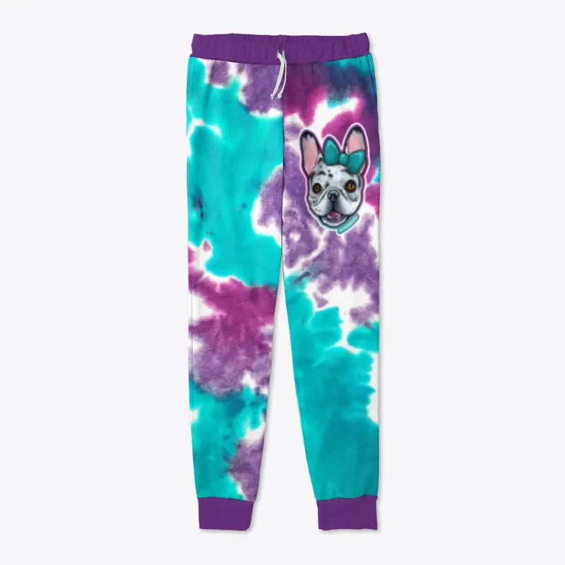 Purple Teal Tie Dye Rory