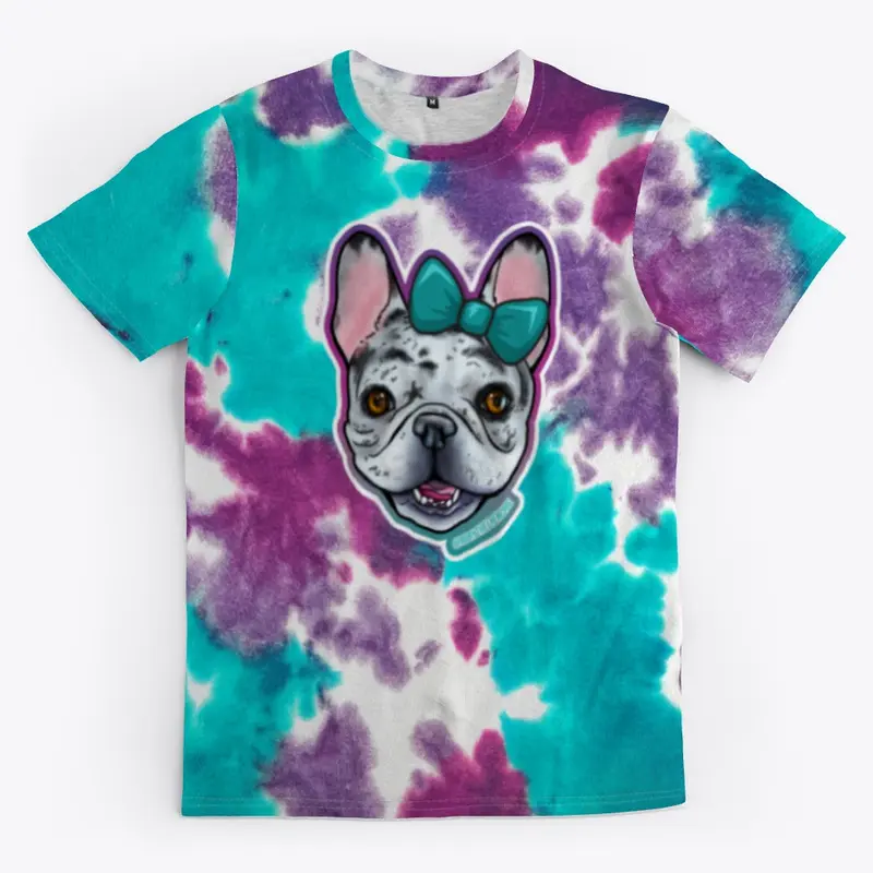 Purple Teal Tie Dye Rory